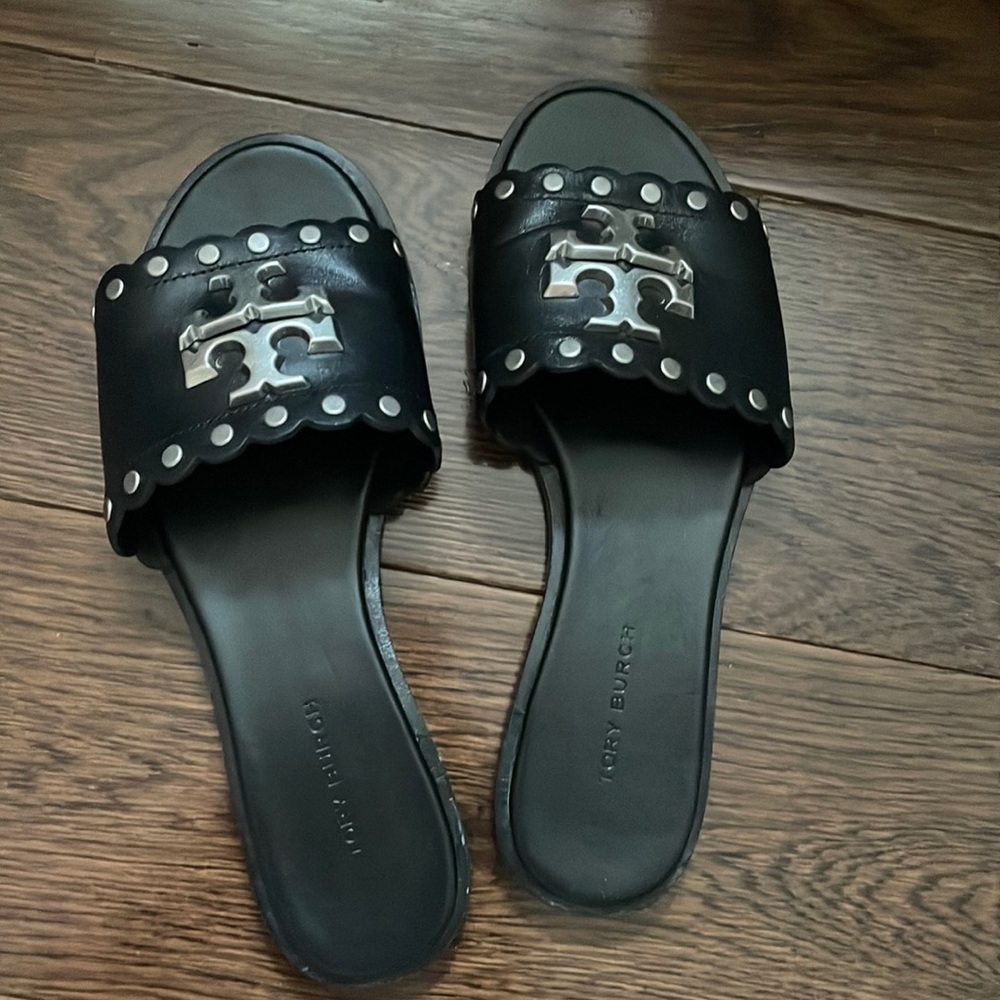 Tory Burch slides with studs